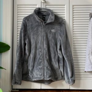 Gray north face jacket